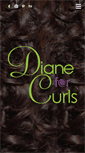 Mobile Screenshot of dianeforcurls.com